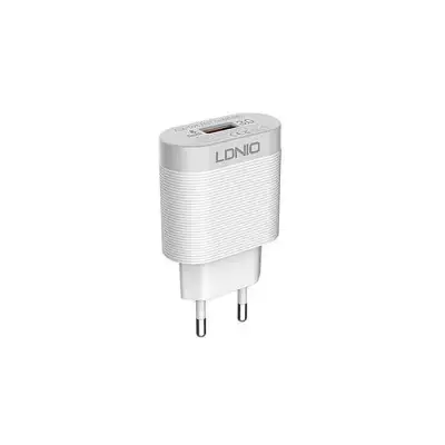 LDNIO 3A Travel Charger with Type-C Cable EU (A303Q) – White